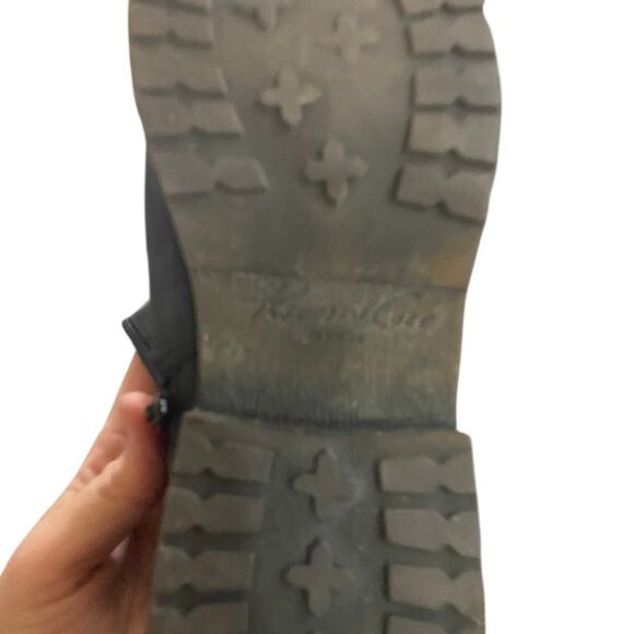 Kenneth Cole riding boots leather upper size 8 1/2 black - Picture 9 of 10